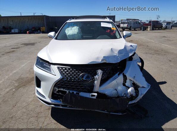 2T2HGMDA3LC043875 2020 LEXUS RX 450H White Widok z przodu