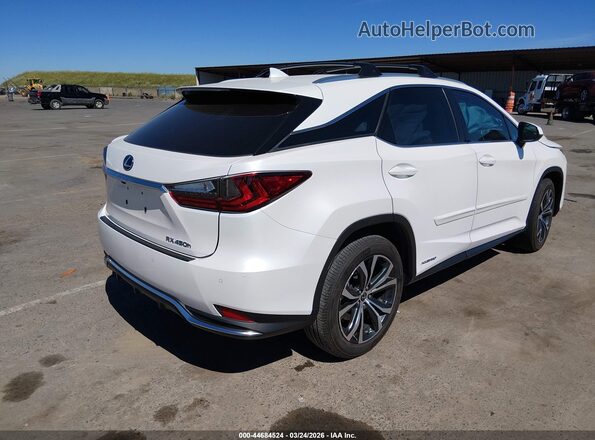 2T2HGMDA3LC043875 2020 LEXUS RX 450H White Tył prawy