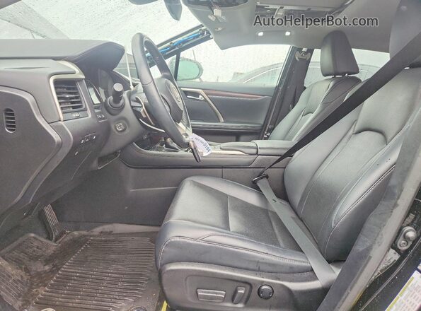 2T2HGMDA3MC066963 2021 LEXUS RX Black Вид салону спереду