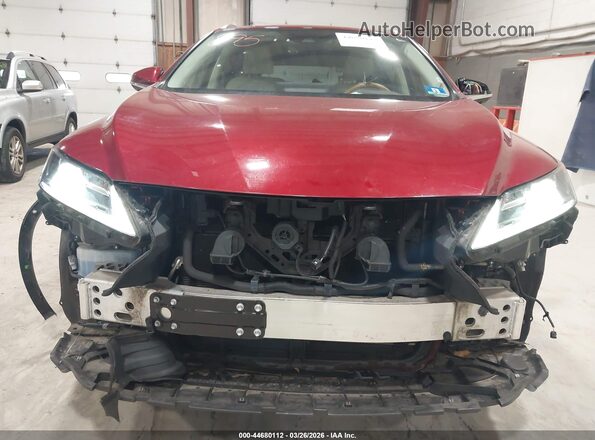 2T2HGMDA4LC047420 2020 LEXUS RX 450H Красный Вид спереди