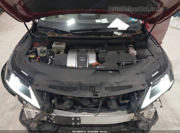 2T2HGMDA4LC047420 2020 LEXUS RX 450H Красный Вид сзади