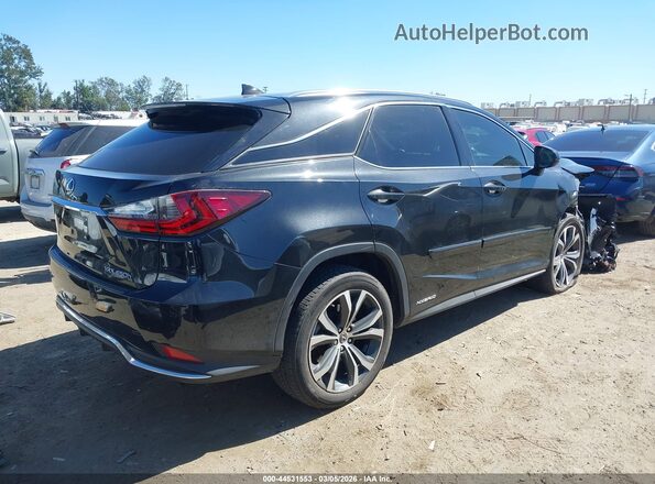 2T2HGMDA4LC048017 2020 LEXUS RX 450H Black Rear right