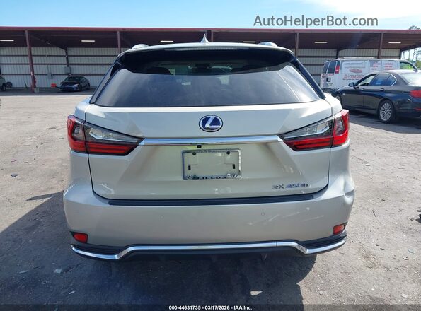 2T2HGMDA6LC043904 2020 LEXUS RX 450H Champagne 