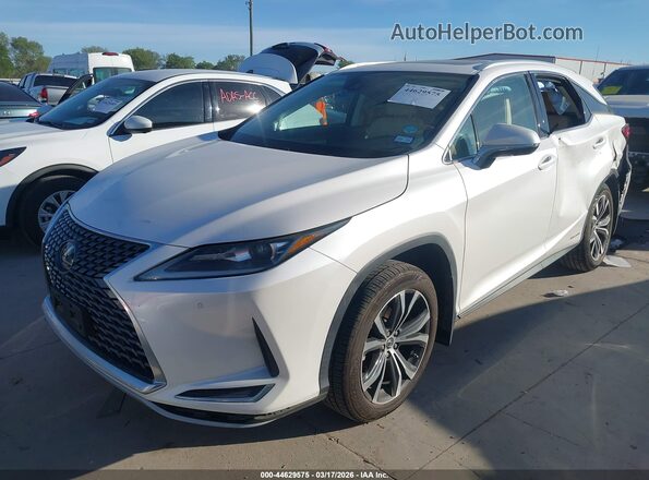 2T2HGMDA7MC071177 2021 LEXUS RX 450H White Front left