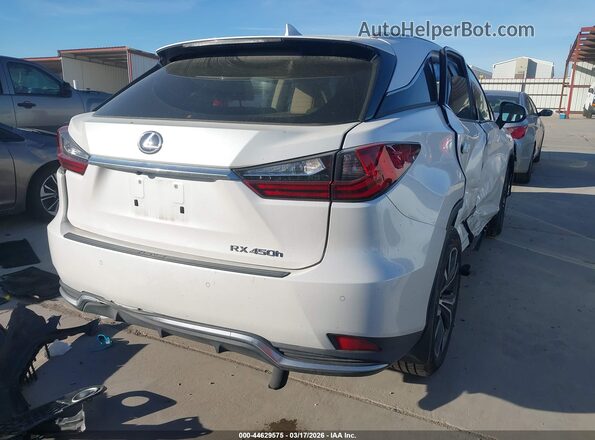 2T2HGMDA7MC071177 2021 LEXUS RX 450H White Rear right
