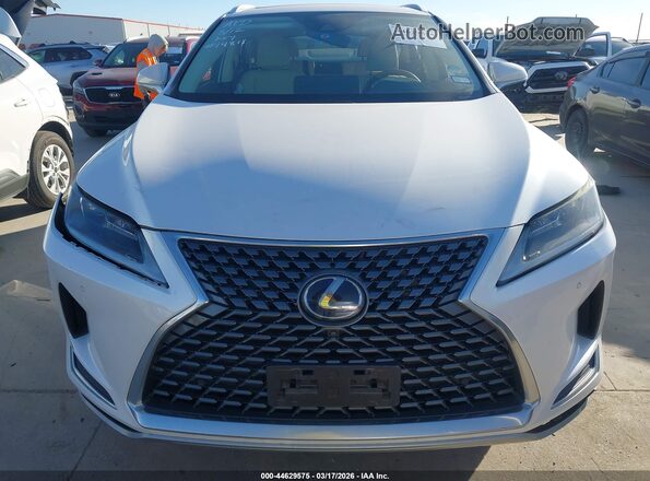 2T2HGMDA7MC071177 2021 LEXUS RX 450H White Instrument cluster view