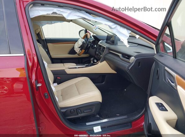 2T2HZMAA0MC208801 2021 LEXUS RX 350 Maroon Вид салону спереду