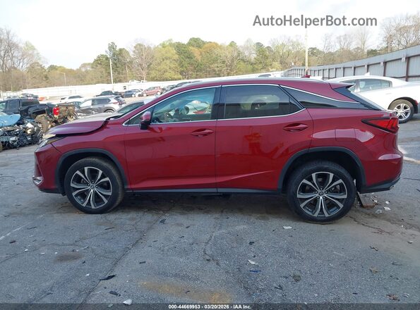 2T2HZMAA0MC208801 2021 LEXUS RX 350 Maroon Вид задньої частини салону