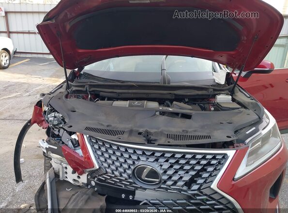 2T2HZMAA0MC208801 2021 LEXUS RX 350 Maroon Вид ззаду