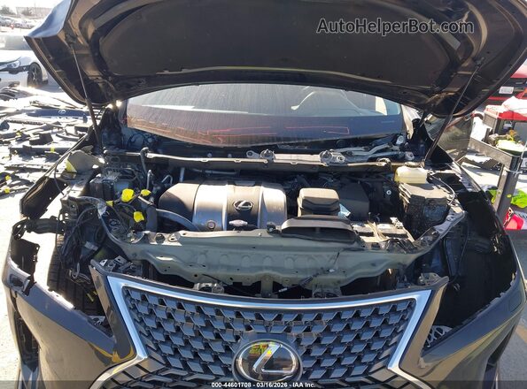 2T2HZMAA2NC254065 2022 LEXUS RX 350 Black Widok z tyłu