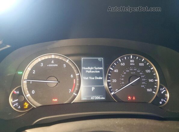 2T2HZMAA4MC190531 2021 LEXUS RX Blue Սարքավորումների վահանակի տեսք