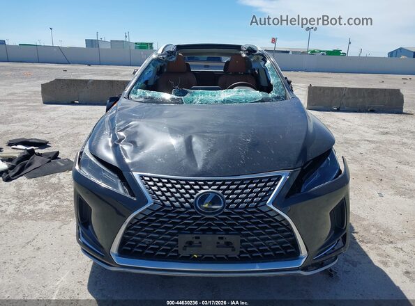2T2HZMAA5MC184866 2021 LEXUS RX 350 Black Vista del cuadro de instrumentos