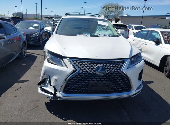 2T2HZMAA5MC197732 2021 LEXUS RX 350 White Vista del cuadro de instrumentos
