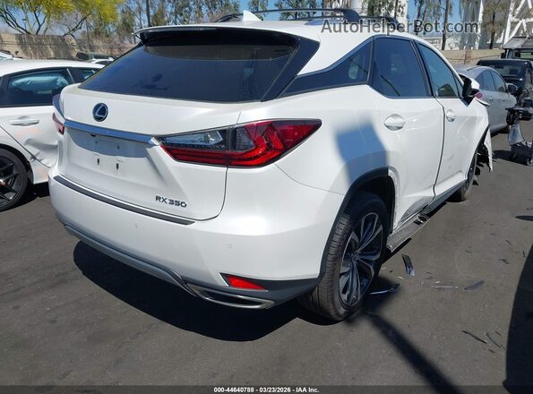 2T2HZMAA5MC197732 2021 LEXUS RX 350 White Trasero derecho