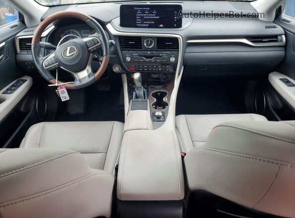 2T2HZMAA5MC210866 2021 LEXUS RX Blue Vista del salpicadero