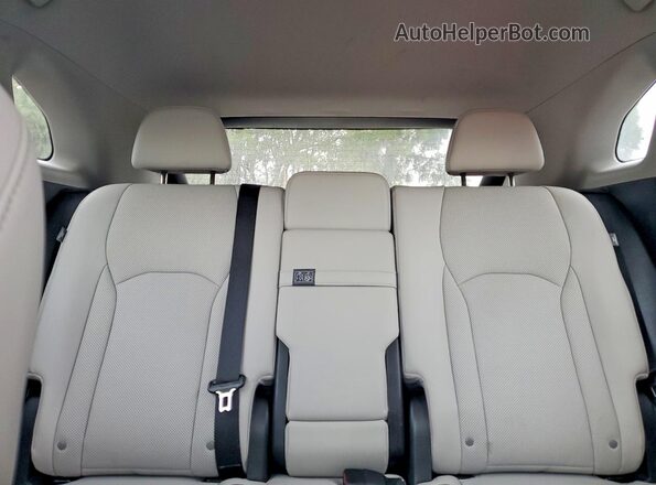2T2HZMAA5MC210866 2021 LEXUS RX Blue Vista de los asientos traseros