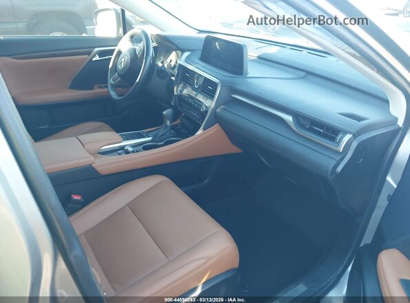 2T2HZMAA5MC218935 2021 LEXUS RX 350 Gray Widok wnętrza z przodu