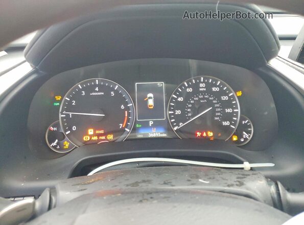 2T2HZMAA6MC200007 2021 LEXUS RX White ხელსაწყოთა პანელის ხედი