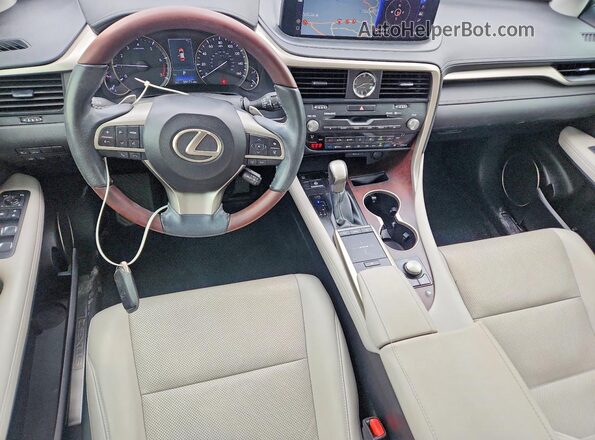 2T2HZMAA9LC180818 2020 LEXUS RX White Dashboard view
