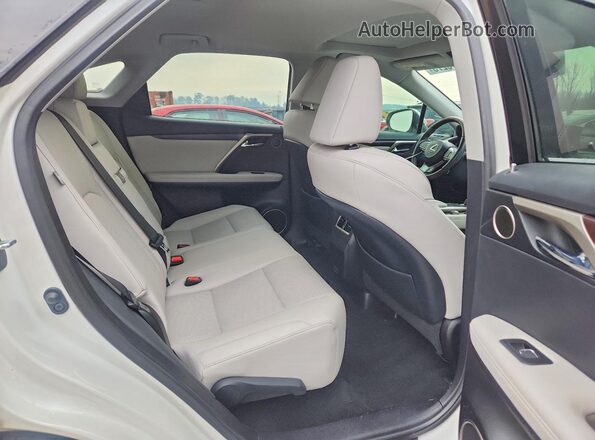 2T2HZMAA9LC180818 2020 LEXUS RX White Rear interior view