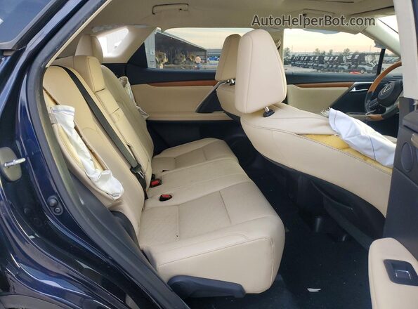 2T2HZMAA9MC189262 2021 LEXUS RX Blue Rear interior view