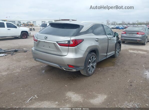 2T2HZMAAXLC169035 2020 LEXUS RX 350 Серебряный Задняя правая четверть