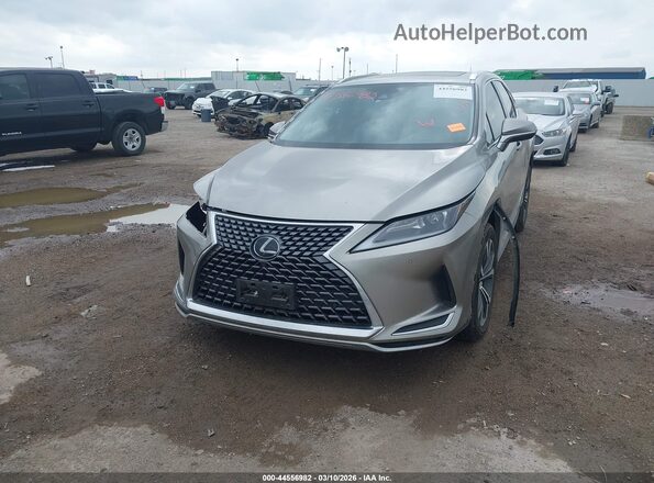2T2HZMAAXLC169035 2020 LEXUS RX 350 Серебряный Вид задней части салона
