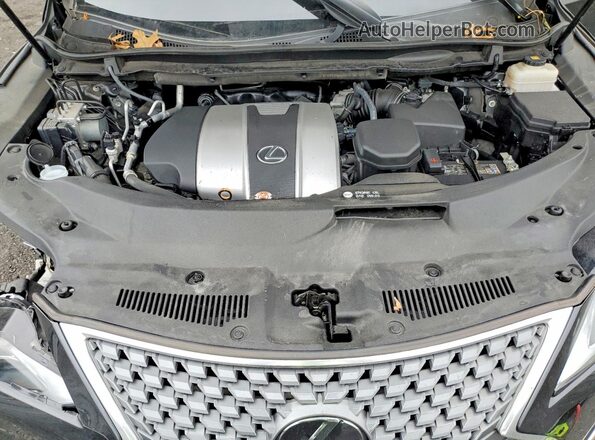 2T2HZMDA0MC269660 2021 LEXUS RX Black Widok komory silnika