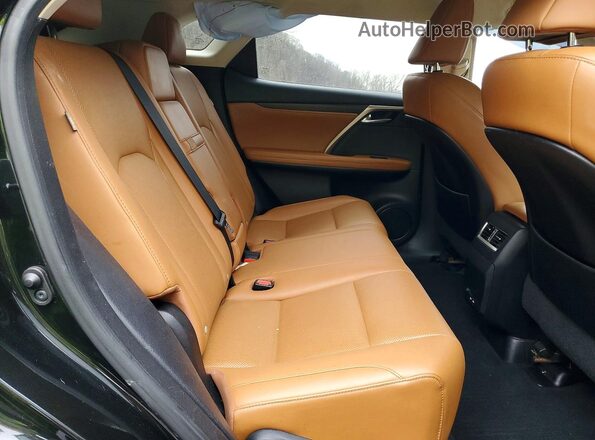 2T2HZMDA0MC269660 2021 LEXUS RX Black Widok wnętrza z tyłu