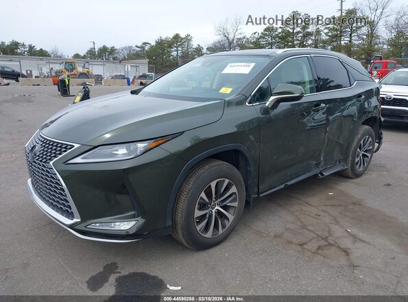 2T2HZMDA0NC330622 2022 LEXUS RX 350 Green Przód lewy