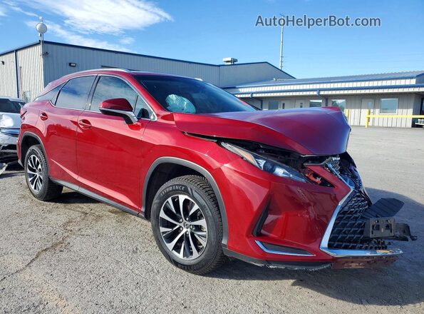 2T2HZMDA1MC258070 2021 LEXUS RX Red 