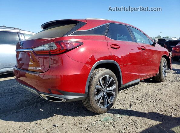2T2HZMDA1MC292221 2021 LEXUS RX Red უკანა მარჯვენა