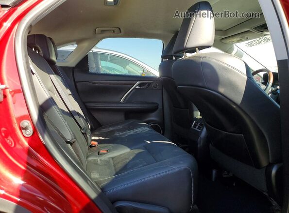 2T2HZMDA1MC292221 2021 LEXUS RX Red უკანა სალონის ხედი