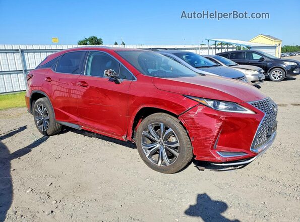 2T2HZMDA1MC292221 2021 LEXUS RX Red წინა მარჯვენა