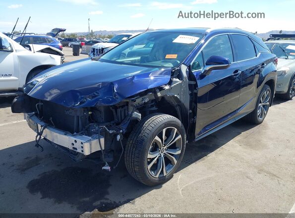 2T2HZMDA2MC298755 2021 LEXUS RX 350 Dark Blue Vista tres cuartos delantera izquierda