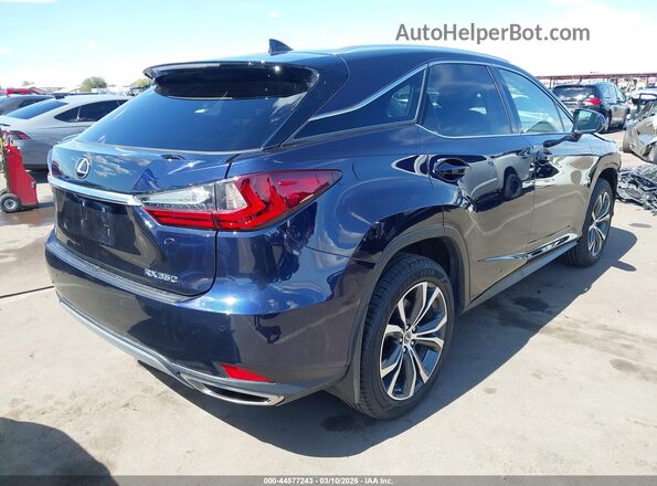 2T2HZMDA2MC298755 2021 LEXUS RX 350 Dark Blue Trasero derecho