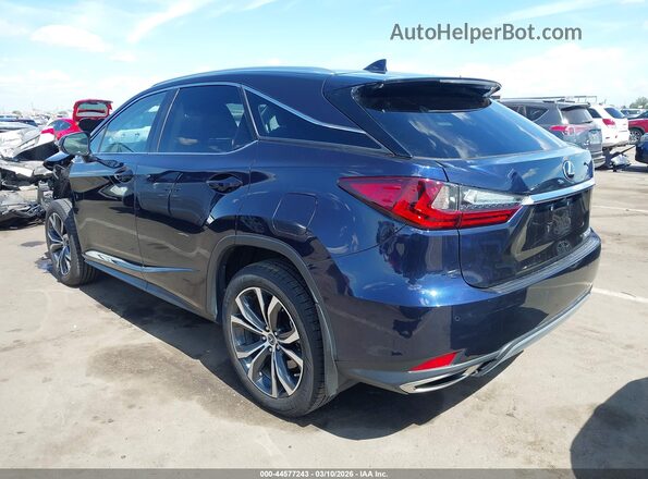 2T2HZMDA2MC298755 2021 LEXUS RX 350 Dark Blue Trasero izquierdo