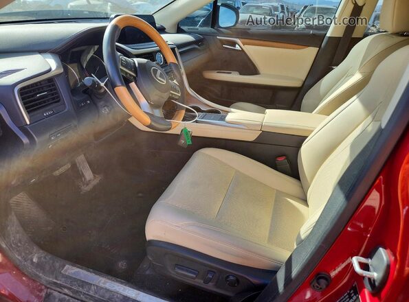 2T2HZMDA2NC347406 2022 LEXUS RX Red Սալոնի դիմացի տեսք
