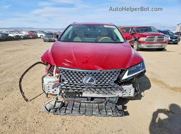 2T2HZMDA2NC347406 2022 LEXUS RX Red Դիմացի տեսք
