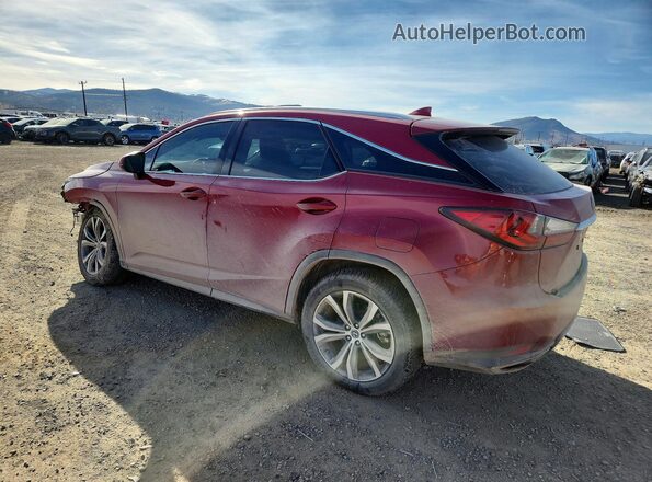 2T2HZMDA2NC347406 2022 LEXUS RX Red Հետևի ձախ