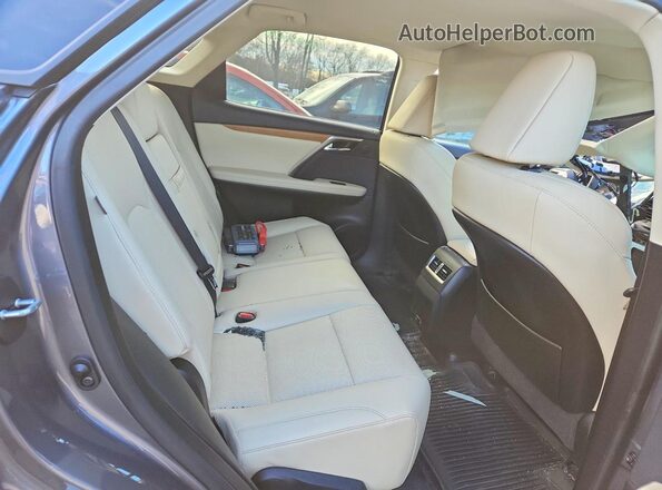 2T2HZMDA3NC323809 2022 LEXUS RC Gray Rear interior view
