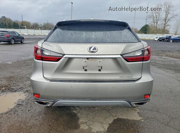 2T2HZMDA4MC266695 2021 LEXUS RX Silver Հետևի տեսք