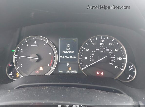 2T2HZMDA6LC218033 2020 LEXUS RX 350 White Հետևի նստատեղերի տեսք
