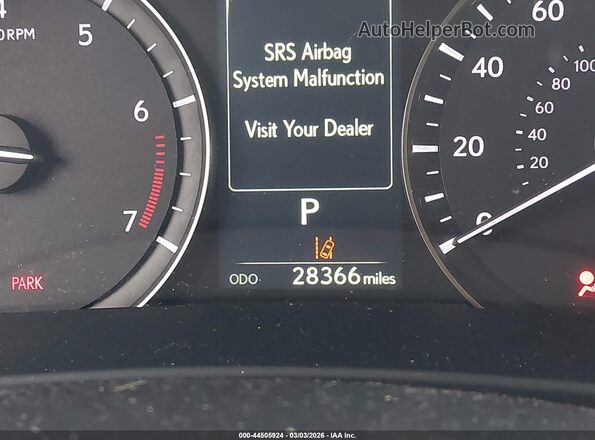 2T2HZMDA6LC218033 2020 LEXUS RX 350 White 