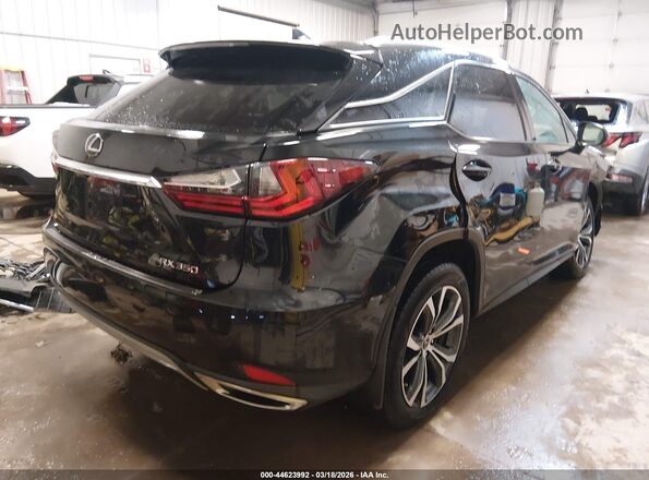 2T2HZMDA6MC300460 2021 LEXUS RX 350 Черный Задняя правая четверть
