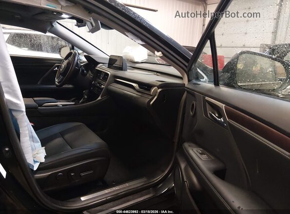 2T2HZMDA6MC300460 2021 LEXUS RX 350 Черный Вид салона спереди