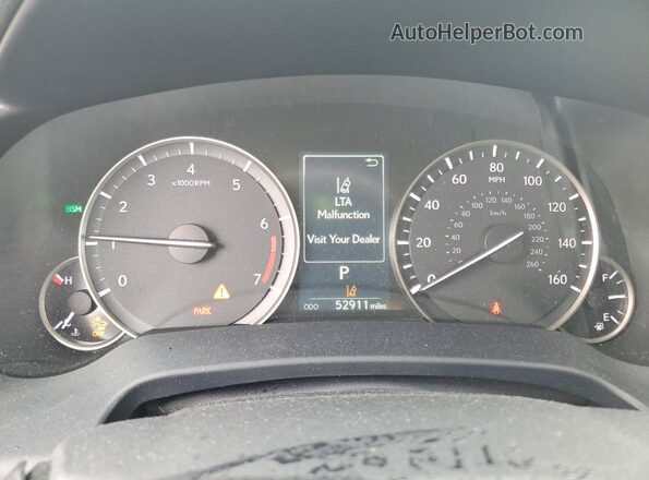 2T2HZMDA7MC259126 2021 LEXUS RX Gray Սարքավորումների վահանակի տեսք