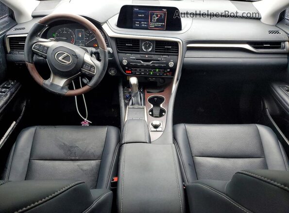 2T2HZMDA7MC259126 2021 LEXUS RX Gray Առջևի վահանակի տեսք