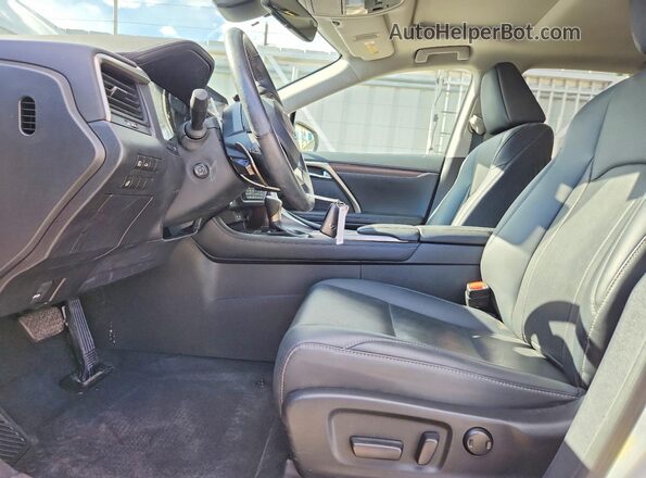 2T2HZMDA7MC261572 2021 LEXUS RX White წინა სალონის ხედი