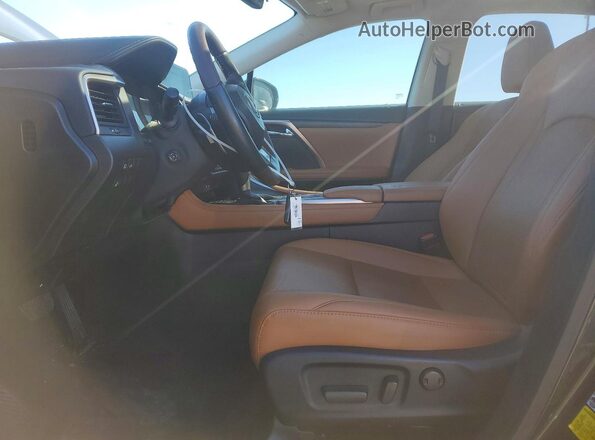 2T2HZMDA9MC262920 2021 LEXUS RX Green წინა სალონის ხედი